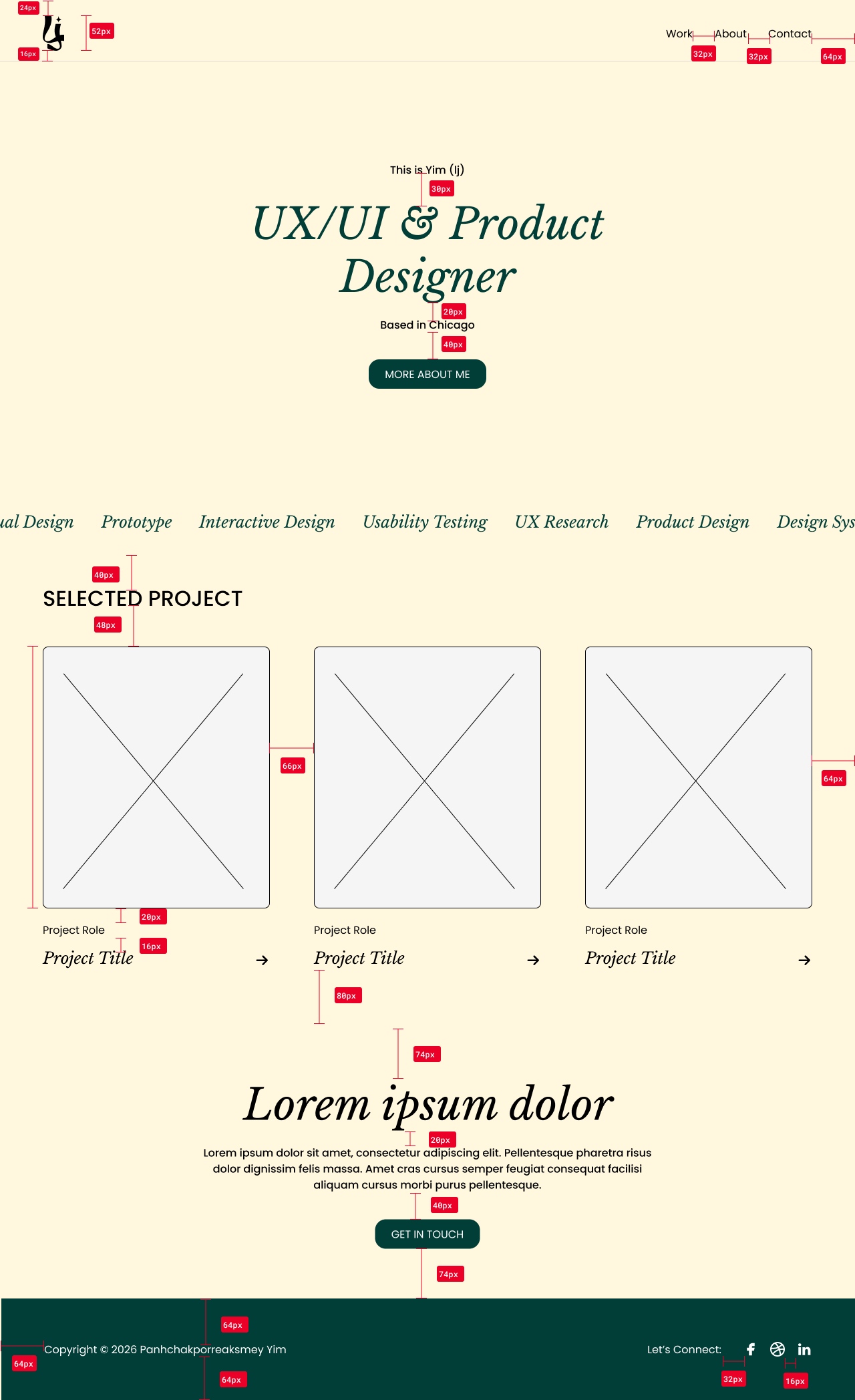 Homepage Web Grid