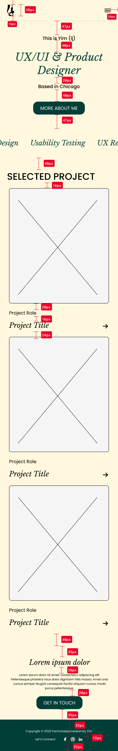 Homepage Phone Grid
